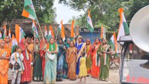 किसान यूनियन दद्दू गुट ने निकाली तिरंगा रैली 