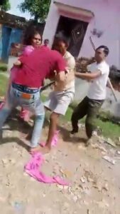 हरदोई मे ससुरालियों ने दामाद को जमकर पीटा