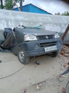 सरोजनी नगर में बड़ा हादसा होने से टला