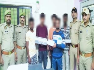 बंद घरों को निशाना बनाने वाला गिरोह गिरफ्तार