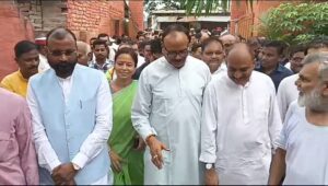 उत्तर प्रदेश के डिप्टी सीएम बृजेश पाठक का शाहजहांपुर पहुंचे।