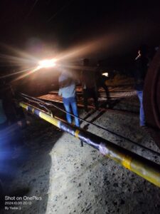 रायबरेली जनपद में डिरेल होने से बची ट्रेन