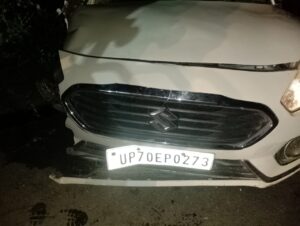 बांदा बहराइच मार्ग पर हुआ भीषण सड़क हादसा 