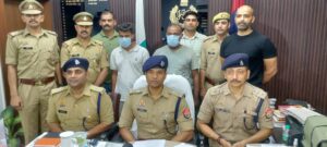आशियाना पुलिस टीम व क्राइम ब्रांच ने दो शातिर चैन लुटेरों कों किया गिरफ्तार 