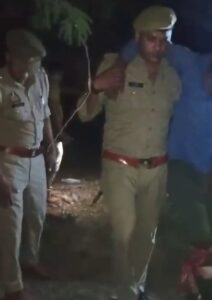 आगरा में पुलिस और बदमाशों के बीच मुठभेड़,