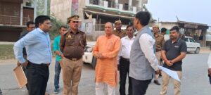 कार्तिक पूर्णिमा मेले को लेकर अपरजिलाधिकारी ने किया निरीक्षण 