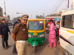 परिवहन आयुक्त रिहाना बानो के नेतृत्व में चलाया गया सघन वाहन चेकिंग अभियान 