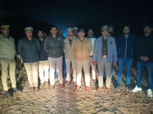 पुलिस और बदमाशों के बीच हुई मुठभेड़,