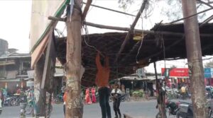 सराहनीय कार्य, हटवाया गया अवैध अधिक्रमण।