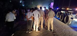 अज्ञात वाहन ने बाइक सवार युवक को रौंदा