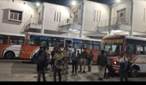 रोडवेज बस में सफर कर रहे यात्री की हुई मौत।