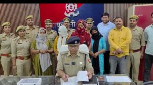 टप्पेबाजी करने वाली अंतरराज्यीय सांसी गैंग की 4 महिलाएं गिरफ्तार