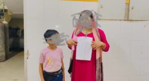 होमवर्क न करने पर ट्यूशन के अध्यापक ने मासूम बच्चे को बुरी तरह पीटा 