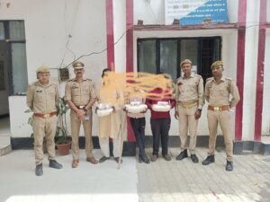 रायबरेली पुलिस ने तीन गांजा तस्करों को किया गिरफ्तार