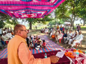 *नेता जी की पुण्यतिथि पर पीडीए पंचायत का आयोजन* 