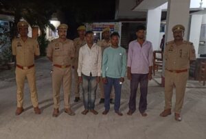 युवक की हत्या करने वाले तीन आरोपी गिरफ्तार