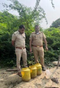 अवैध शराब के विरुद्ध जिला आबकारी विभाग की बड़ी कार्रवाई 