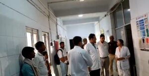 सीएमएस ने ट्रामा सेंटर,ओटी सहित अस्पताल परिसर में छापेमारी कर परखी व्यववस्थाएँ
