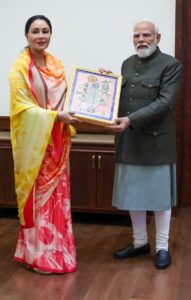 दिल्ली में पीएम नरेंद्र मोदी से मिलीं उपमुख्यमंत्री दिया कुमारी, कहा—प्रधानमंत्री का मार्गदर्शन देता है नई ऊर्जा