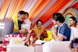 जनपद बांदा पहुंचे पंडित धीरेंद्र शास्त्री जनसंख्या हिंदू मुस्लिम पर दिया बड़ा बयान!