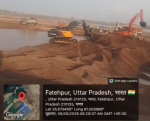ओवरलोडिंग और अवैध खनन का खेल धड़ल्ले से जारी।