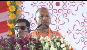 मुरादाबाद: मुख्यमंत्री योगी आदित्यनाथ ने मुरादाबाद में 365.50 करोड़ रुपये की लागत वाली 63 विकास परियोजनाओं का लोकार्पण.ओर शिलान्यास किया।
